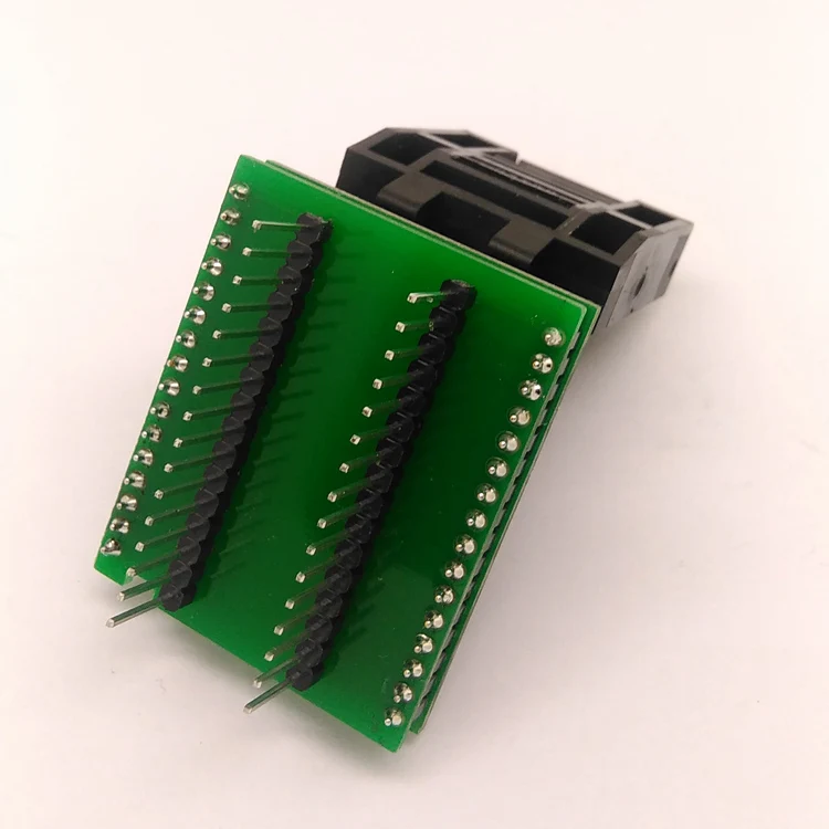 QFP32 TQFP32 LQFP32 двойная плата IC51 0324 805 шаг 0 5 мм разъем программирования раскладушка