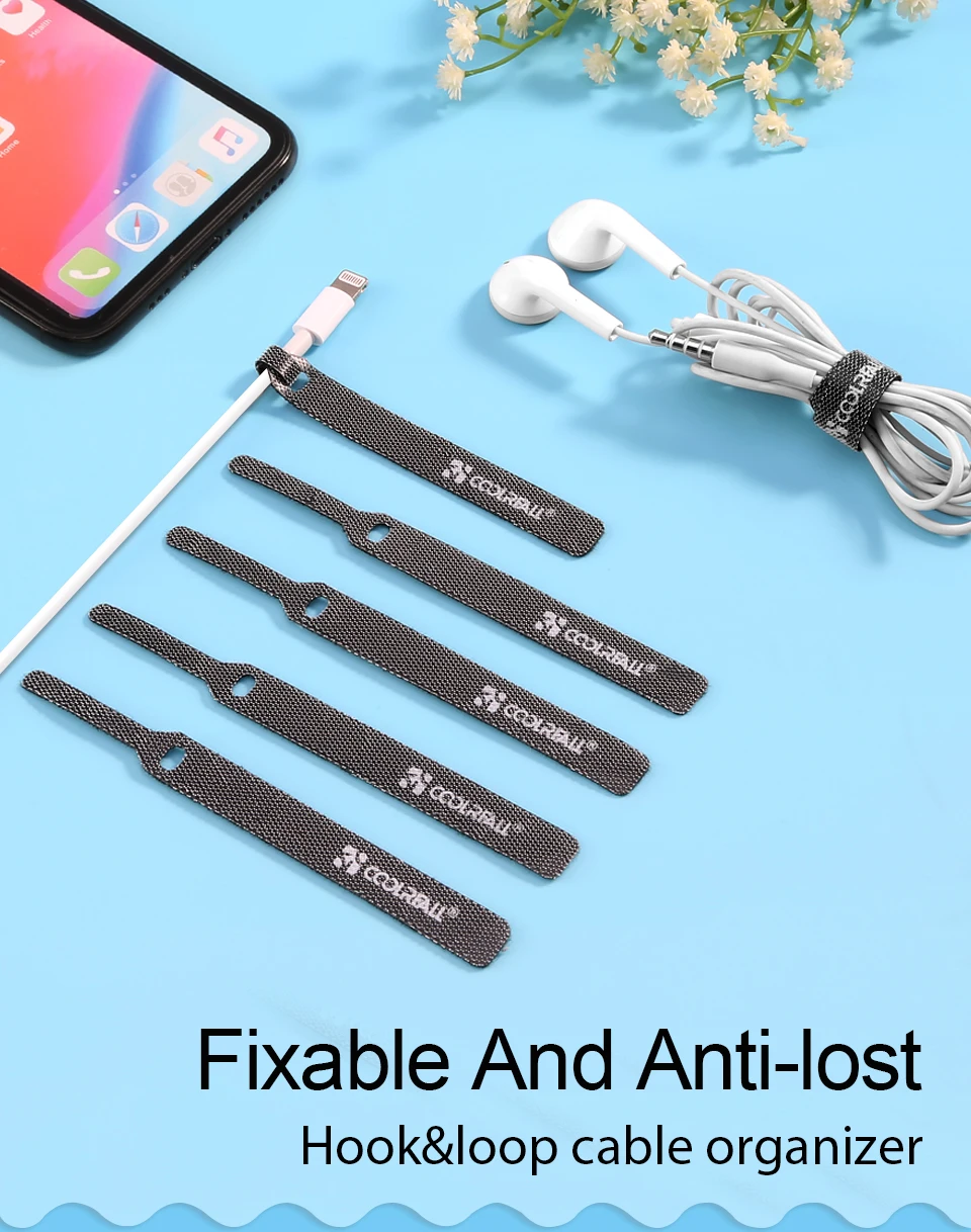 Coolreall кабель протектор Органайзер провода моталки кабель 11 см управление для iphone xiaomi HDMI мышь шнур Наушники AUX USB кабель
