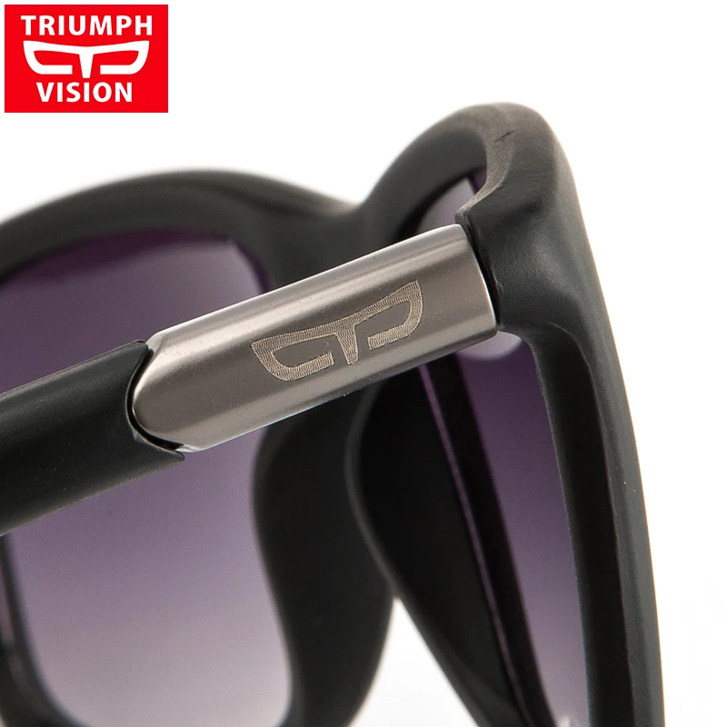 TRIUMPH VISION, поляризованные солнцезащитные очки для мужчин, для вождения, бренд, черные солнцезащитные очки для мужчин, градиентные линзы, Gafas Oculos