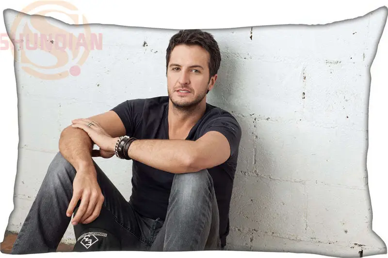 Luke Bryan Rectangle Pillowcases Hot Sale Best Nice Pillow Cover Home Textiles Decorative Pillowcase Custom | Дом и сад