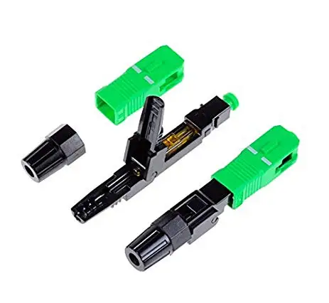 0.3dB FTTH SC APC Одномодовый оптоволоконный SC APC Быстрый разъем SC APC FTTH оптоволоконный быстрый разъем