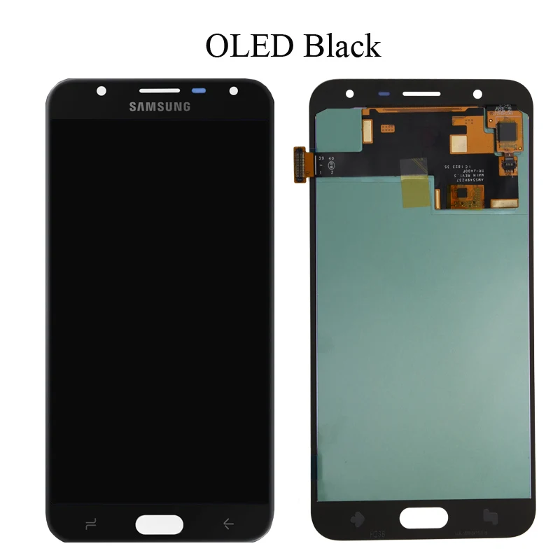 OLED Black 5,5 ''ЖК-дисплей для samsung Galaxy J7 Duos J720 ЖК-дисплей сенсорный экран дигитайзер сборка запчасти для ремонта - Цвет: OLED Black