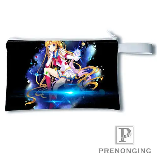 Custom Sailor_Moon Кошелек для монет с принтом кошелек на молнии Zero сумочки телефона