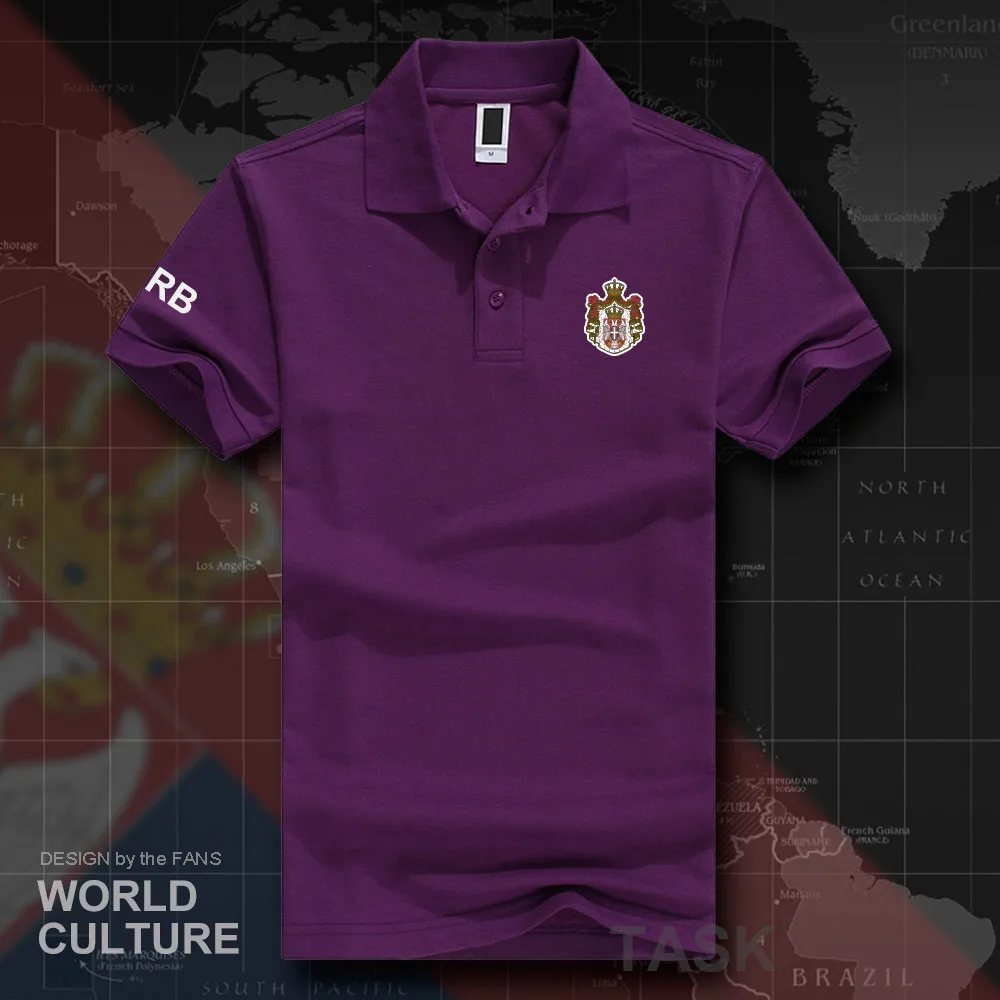 Рубашка поло мужская с коротким рукавом белая принтом для стран из хлопка 20|Поло|