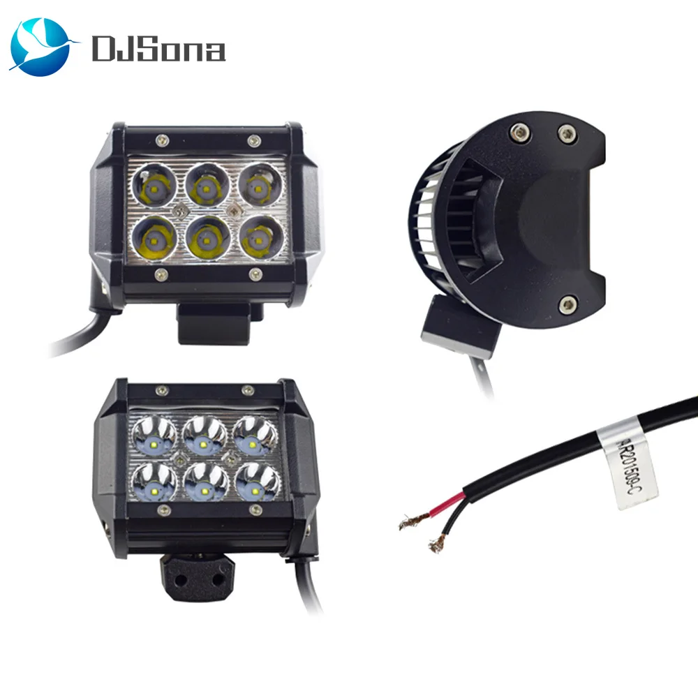 Новый 11 18 W 12 V 2 4 дюйма светодиодный рабочий светильник бар для мотоцикла Трактор