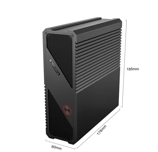 

IPASON Gaming Mini PC 9th Gen Intel 6-Core i5 9400 8GB DDR4 480G SSD Desktop PC For Office Work MINI Computers USB*4