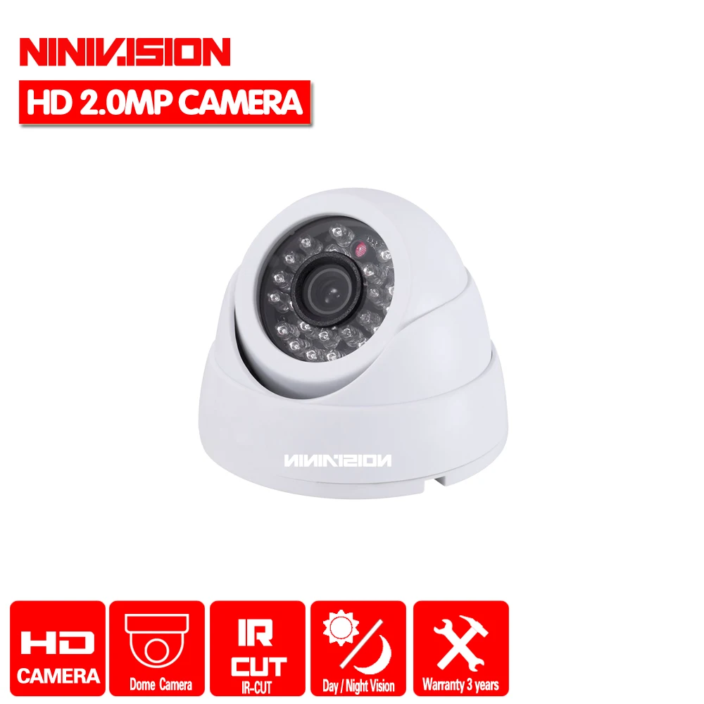 Камера видеонаблюдения NINIVISION 3000TVL 24 шт. инфракрасная камера ночного видения CCD 1080P