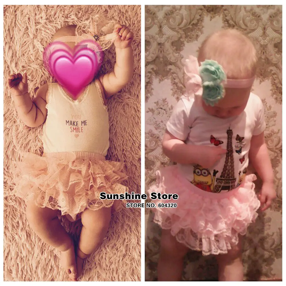 Детские шаровары подгузники с рюшами и повязка на голову для девочек шорты