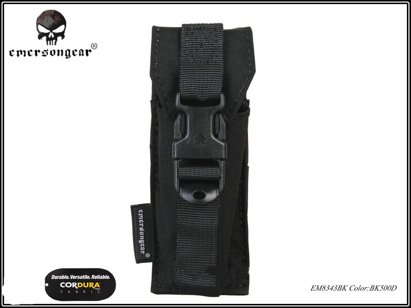 BK EMERSONGEAR боевой светильник многофункциональный инструмент чехол для фонарика пистолет маг мешок Спорт Пейнтбол бой Охота CS шестерни чехол EM8343 - Цвет: BK
