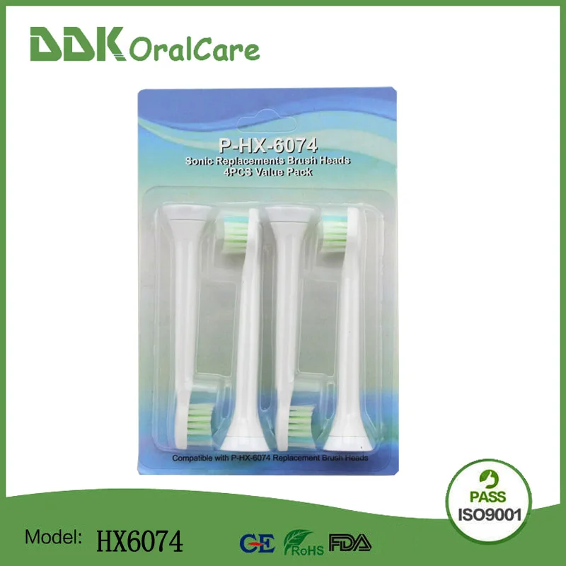 4 шт. = 1 pack зубная щетка головки для PHILIPS Sonicare HX9044 6064 HX6074 HX9024 HX6730 hx6062 HX6930 HX6920 HX9352 HX3120