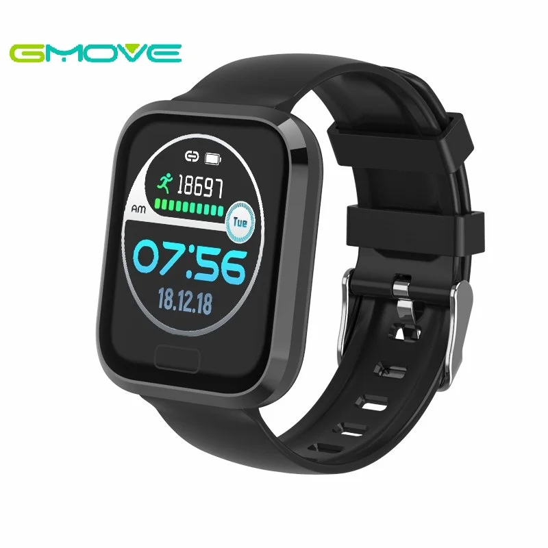 GMOVE P30 1 3 дюйма IPS цветной дисплей Смарт часы IP67 водонепроницаемый монитор