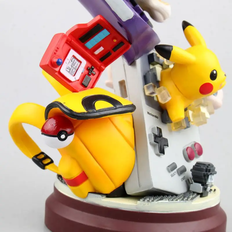 18,5 см Pikachu& Charizard новая игра GameBoy ПВХ фигурка игры коллекции фанатов Детская кукла игрушки, лучшие подарки