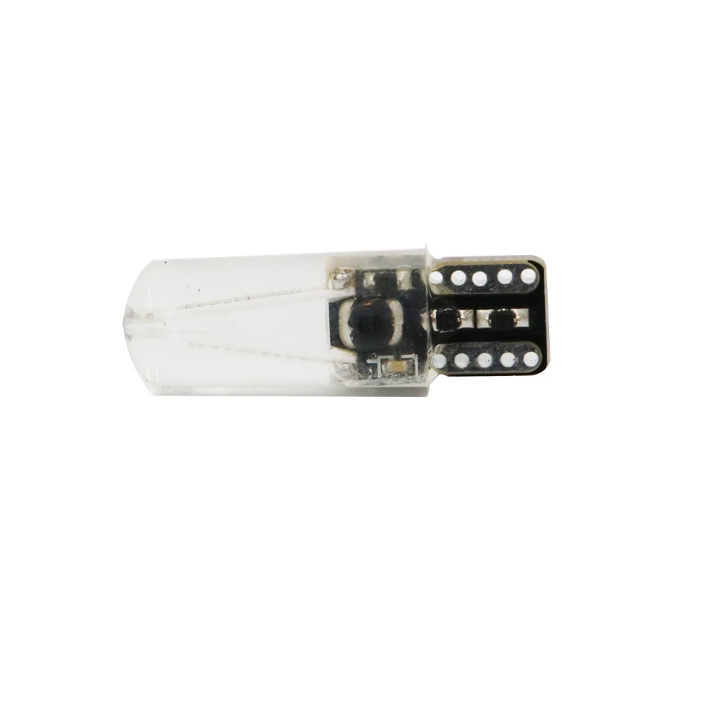 YSY 1 шт. силиконовый T10 LED W5W 194 168 CAN шина COB накаливания автомобильная лампа для