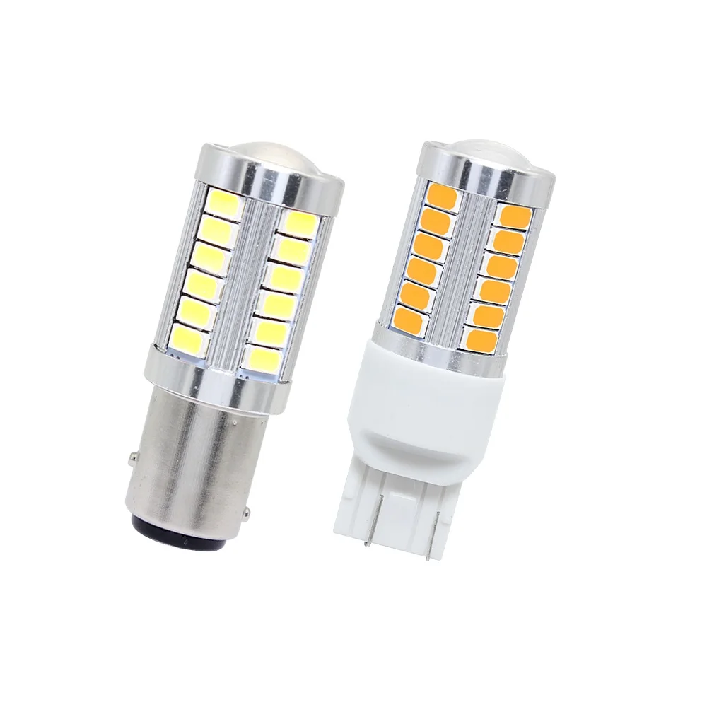 1 шт. высокое качество 1156 1157 7443 T20 33 SMD 5630 5730 светодиодный авто задние лампы стоп Светильник Автомобиля Задний Противотуманный Фонарь указателя поворота светильник, работающего на постоянном токе 12 В