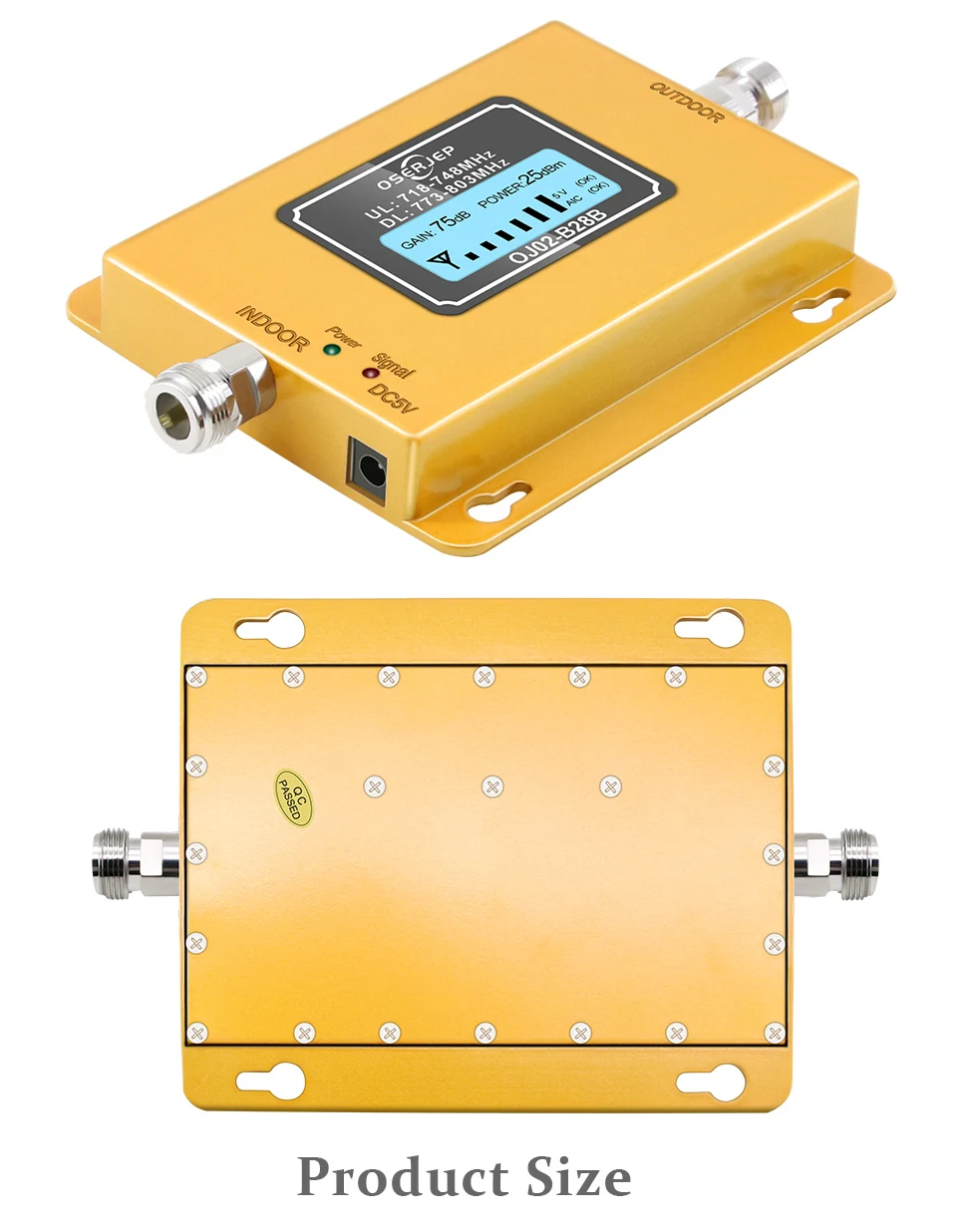 70dB lcd LTE 700MHz B28B 4G усилитель сигнала сотового телефона повторитель не включает антенну