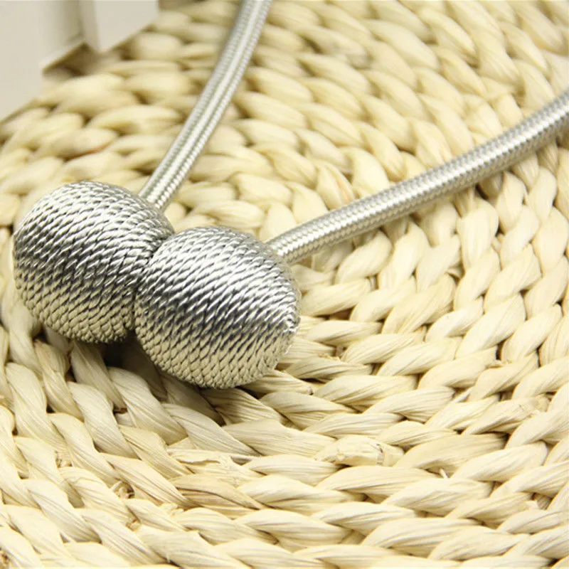 Новинка 2019 1 шт. магнитные застежки для штор с жемчужными шариками зажимы затяжек