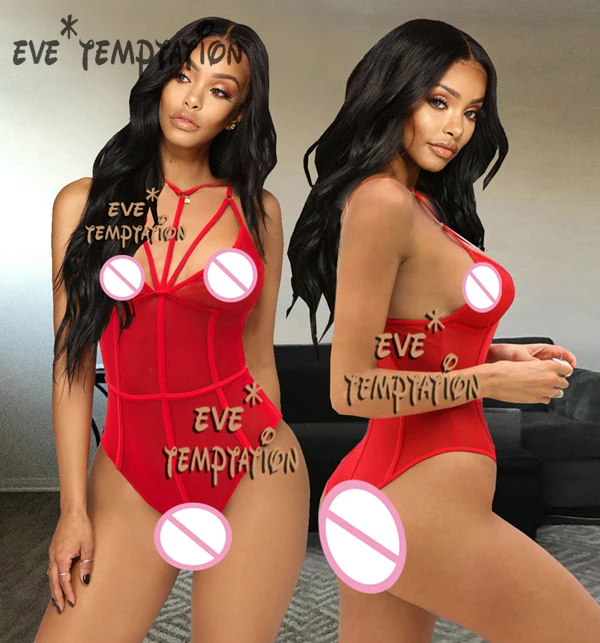 Соблазнительный костюм для сна красное нижнее белье W023|Белье бейбидолл и