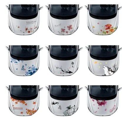 LEFT SIDE Car Stickers HD Inkjet Personality Hood Sticker Styling Cover Waterproof Sunscreen Doesn't Fade | Автомобили и