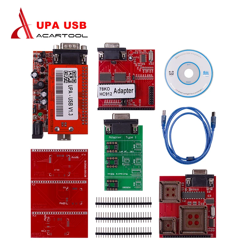 UPA USB программатор V1.3 высокое качество полный адаптер ECU Программатор чип