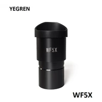wide field wf5x eyepiece for stereo microscope with rubber eye cups mounting size 30mm or 30 5mm field of view 20mm optical lens