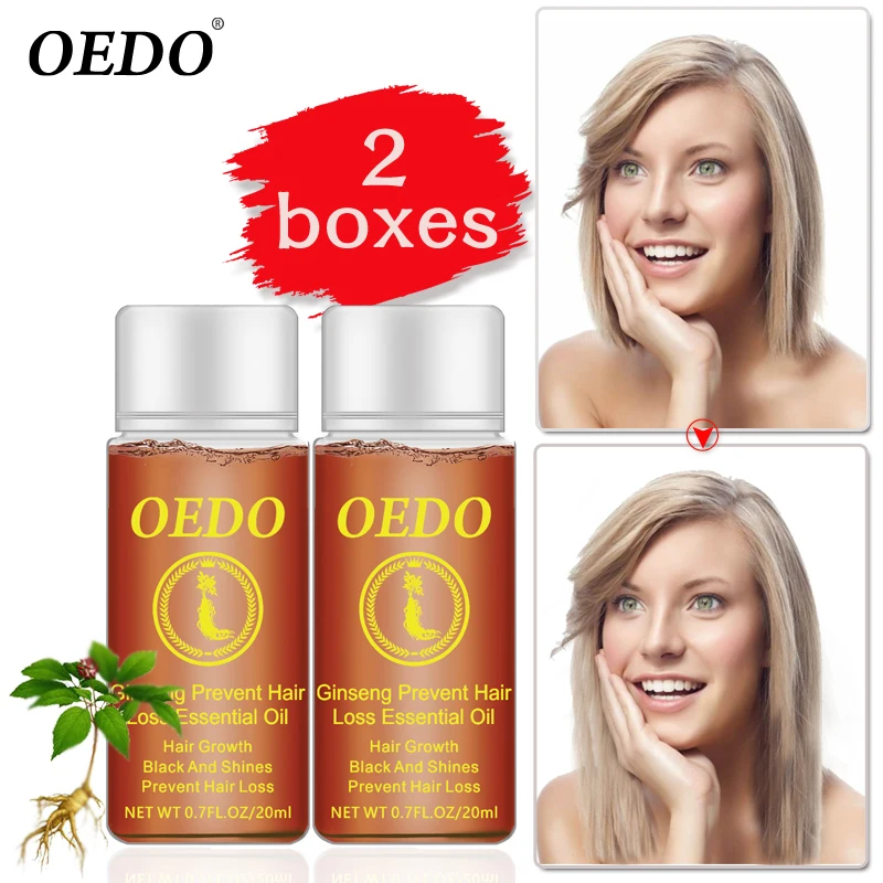 OEDO Ginseng Hair Growth Essence Anti Loss Liquid Fast Restoration Dense Serum Powerful Repair Root 20ML | Красота и здоровье