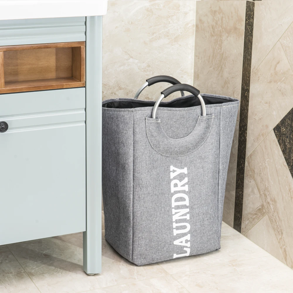 

2019 SHUSHI new design large laundry bag Folding Toys Home Storage Bag new model Laundry hamper Portable linen Laundry Basket