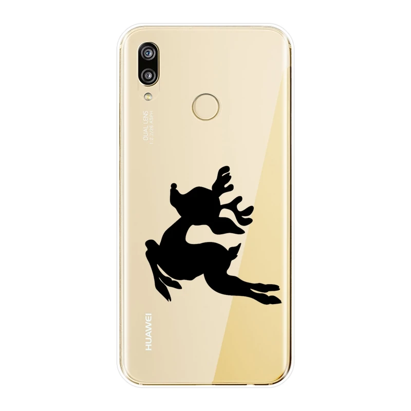 Силиконовый чехол для телефона с животным волком Huawei P8 P9 P10 P20 Lite 2017 мягкая задняя