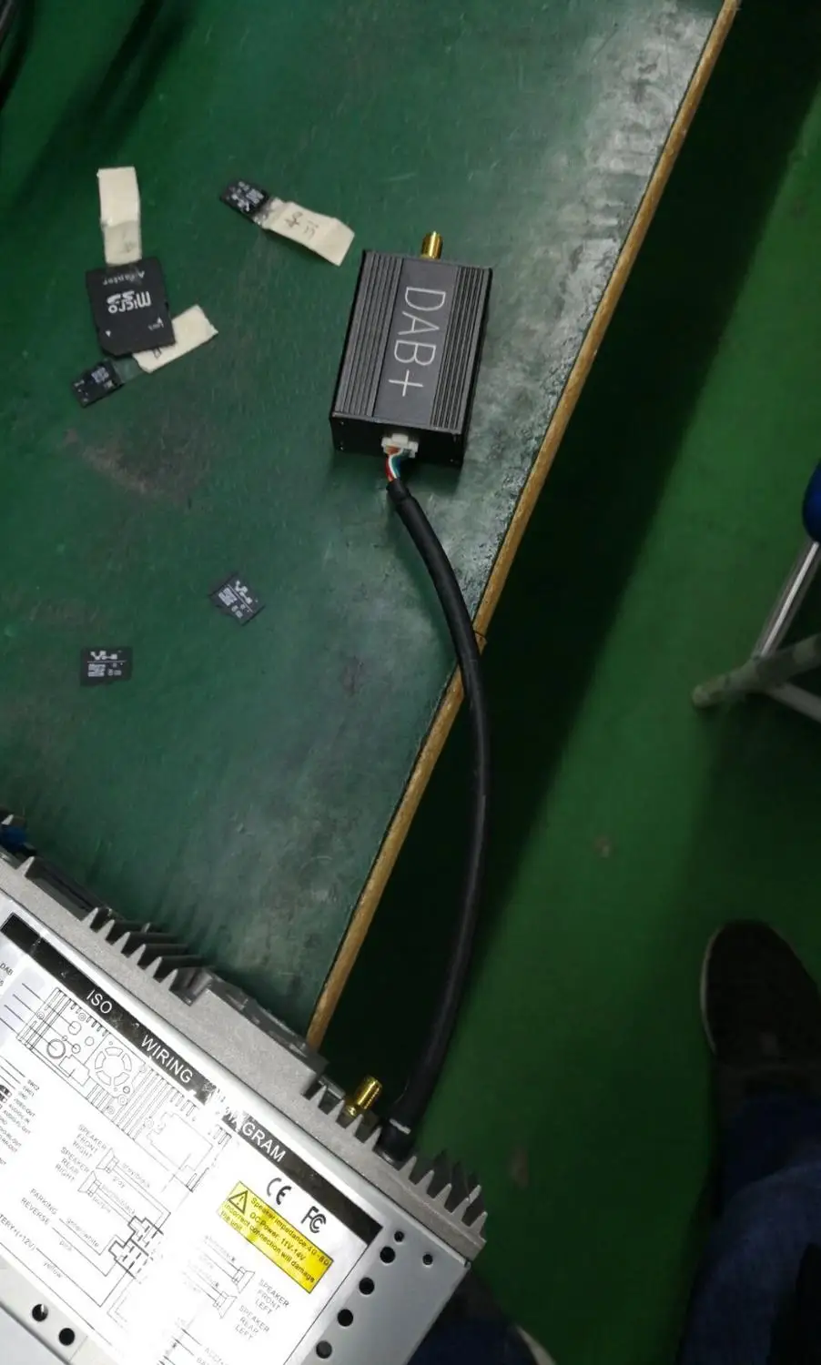 Автомобильный монитор DAB + коробка подходит только для нашего магазина Ossuret