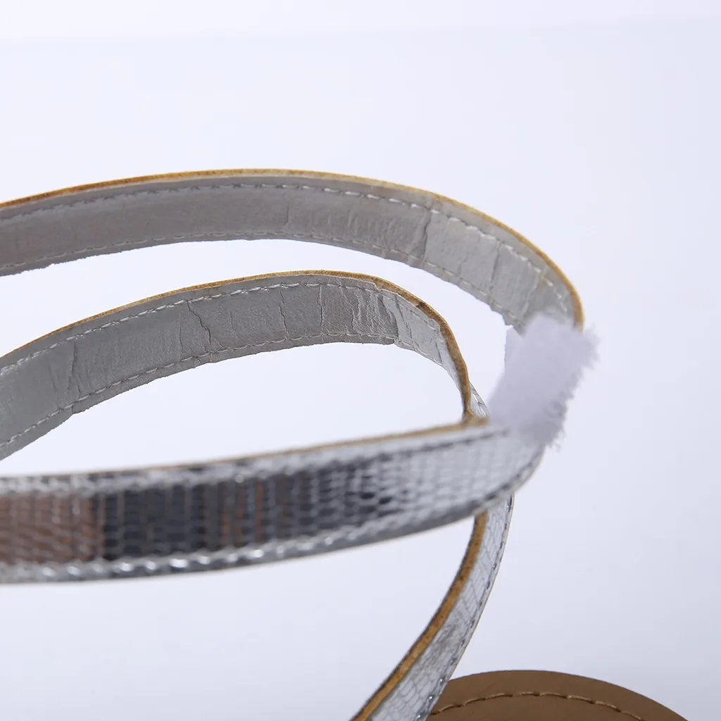 YOUYEDIAN/летние сандалии на плоской подошве с ремешками лодыжках женская обувь со