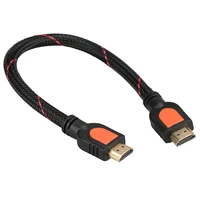 25cm 50cm hdmi compatible a male short converter connector adapter cable cord 1080p v1 4