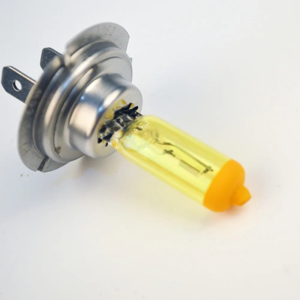 Автомобильный противотуманный светильник H7 галогенная лампа 12 В 55 Вт 1 шт. желтое