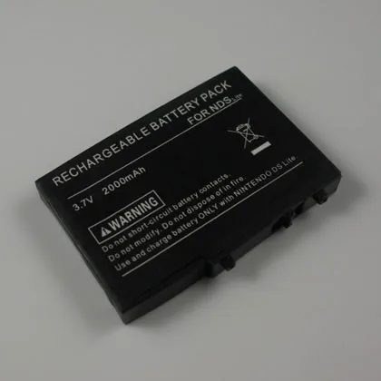 2000mAh литий-ионный аккумулятор+ инструмент+ упаковка ручек для nintendo DSL NDSL