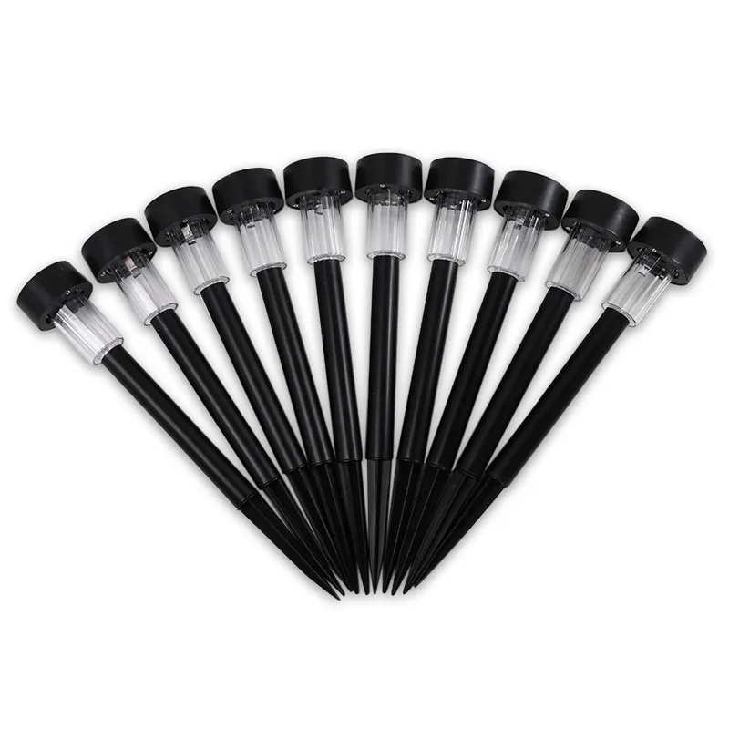 10 шт. Солнечная энергия Led лампа для дорожек Наружное освещение