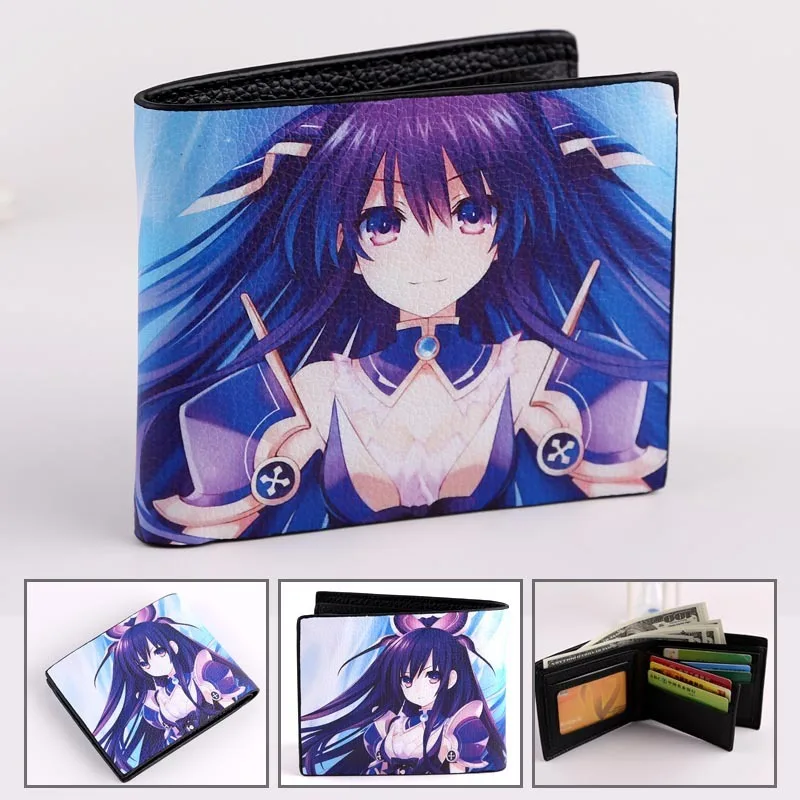 Комикс аниме Miku / Himouto/Touhou Project /Yatogami Tohka Lovelive kotory Minami кошелек пу короткий
