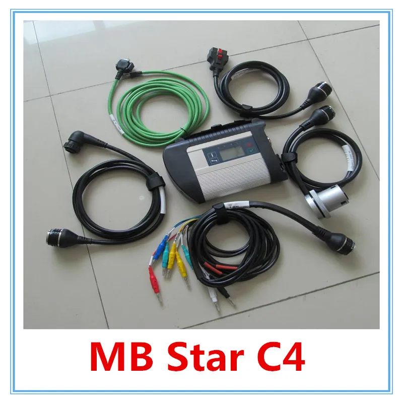 Новинка MB Star Compact 4 Полный комплект с поддержкой Wi Fi более 20 языков SD Подключение C4