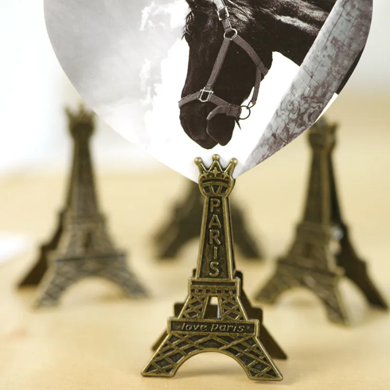 Ретро рамка для картин металлическая Эйфелева башня модель блокнот сообщений