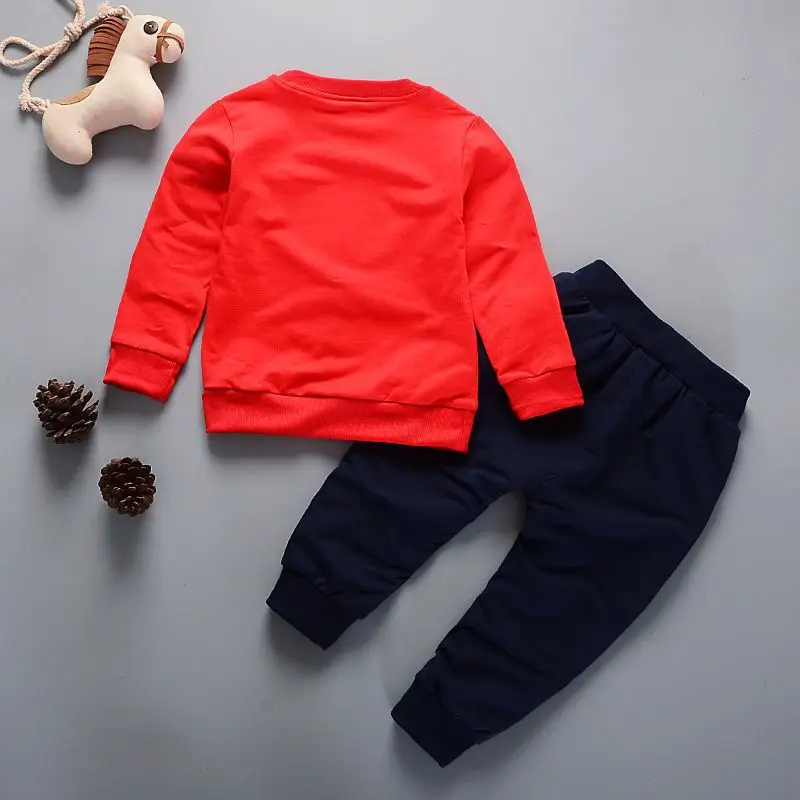 Kids tracksuit Children boys clothes set 2018 New spring autumn cartoon Sport wear Baby pullover + pants Toddler clothing suits |