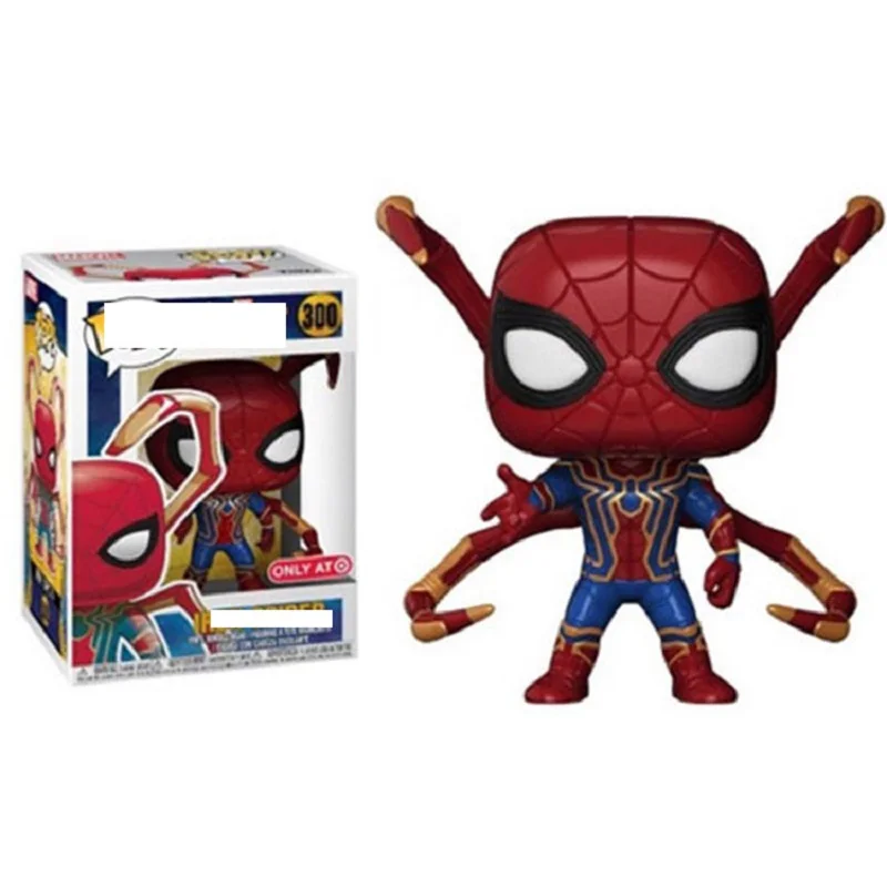 POP Marvel Avengers Infinity War Человек паук Homecoming ПВХ экшн модель игрушки виниловая фигура
