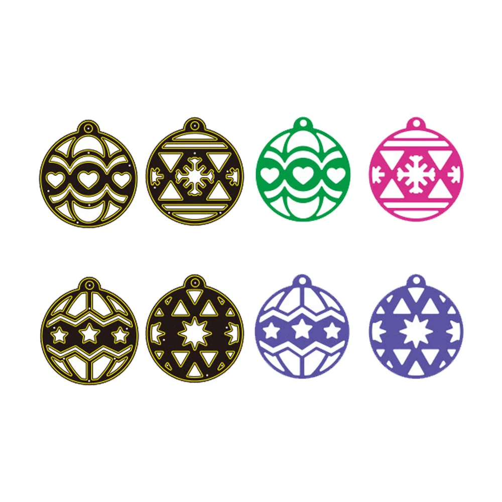 2 стиля Рождественская рамка металлические режущие штампы для скрапбукинга