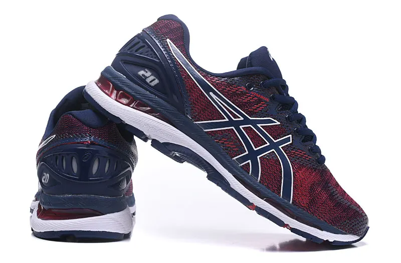 Новые мужские кроссовки для бега на открытом воздухе, устойчивая обувь Asics, мужские кроссовки для бега, дышащая Спортивная обувь ASICS GEL-Nimbus 20
