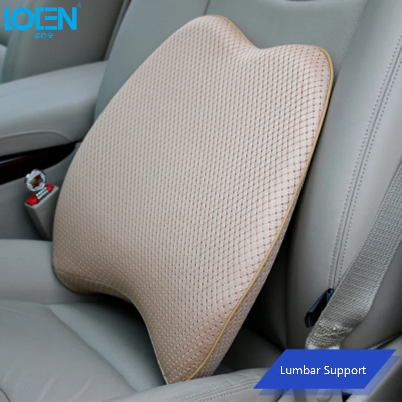 1 Набор памяти хлопок автомобильное сиденье поясничная поддержка подголовник