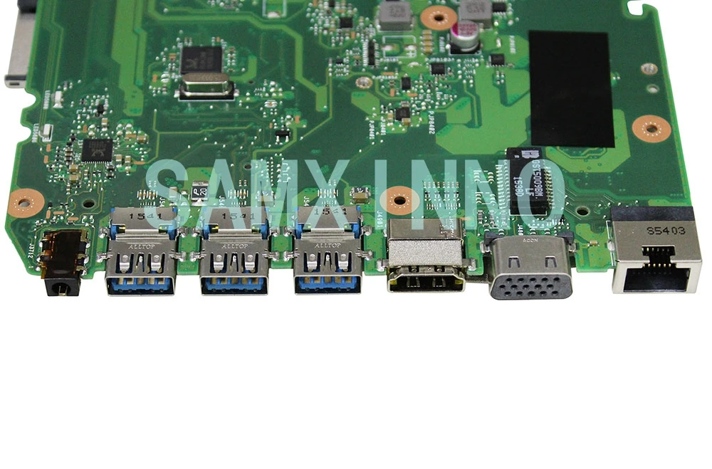 X751LX материнская плата GTX950M I7 5500 процессор 4G RAM для For Asus X751L K751L R752L ноутбука 100%