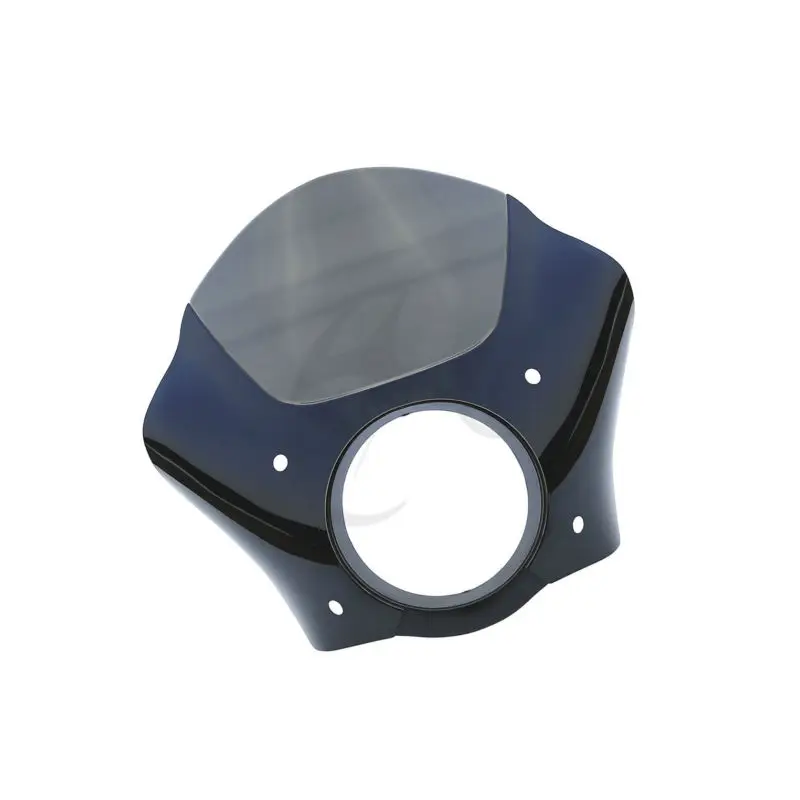 Gauntlet фара обтекатель черный дым для Harley Sportster XL FXDB FXDL|headlight fairing|fairing maskheadlight mask |
