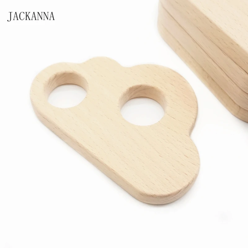 Мультфильм Облако деревянные Прорезыватели бук деревянный грызунок для детей