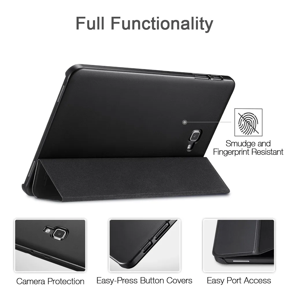 ESR тонкий магнитный складной Флип PU чехол для samsung Galaxy Tab A 10,1 T580 T585 T580N T585N кожаный чехол