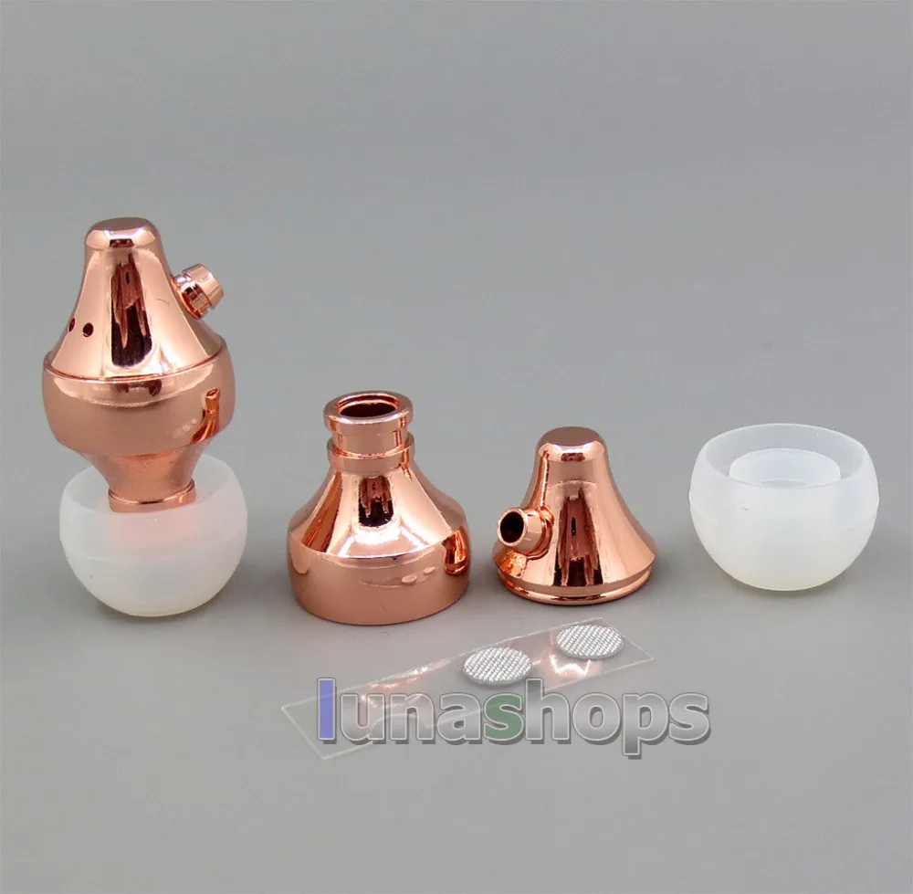 LN005282 запасные части в ухо Hifi наушники корпус для DIY пользовательский ремонт Final аудио стиль
