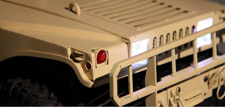 Высококачественный полностью металлический Hummer 1/10 масштаб 313 мм Колесная база RC автомобильный комплект кузова автомобиль Hummer shell Для 1:10 осевой SCX10 D90
