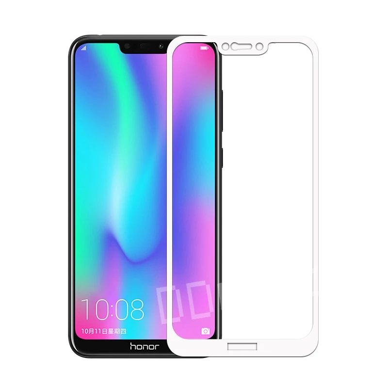 Полноэкранная защитная пленка из закаленного стекла для Huawei Honor 8C Защитное