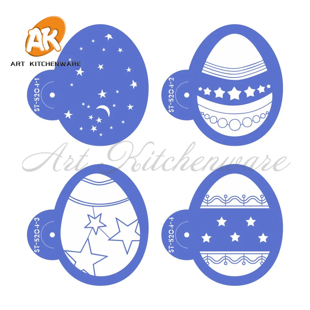 Пасхальное яйцо и Кролик Дизайн трафареты для торта помадка форма печенье