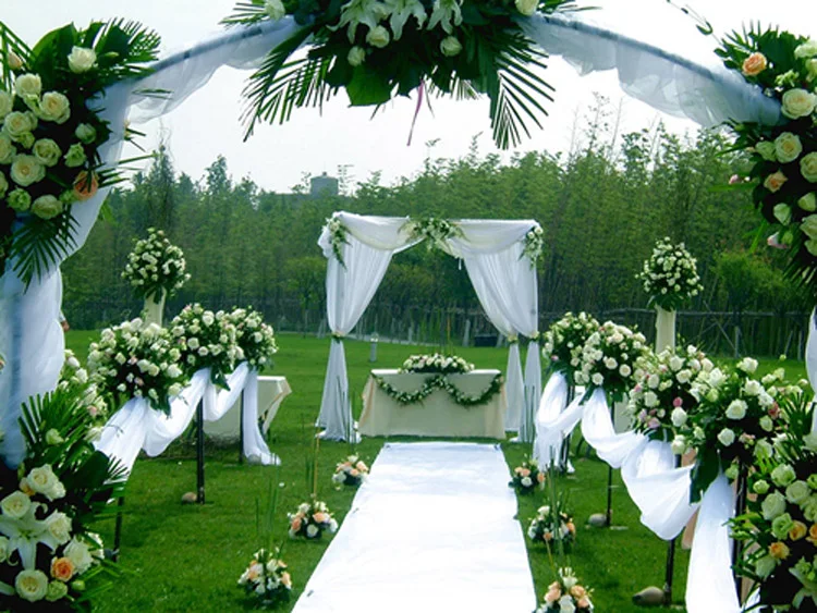 

1M(W) * 50M(L) White Wedding Carpet Runner wedding party decoration supply White aisle